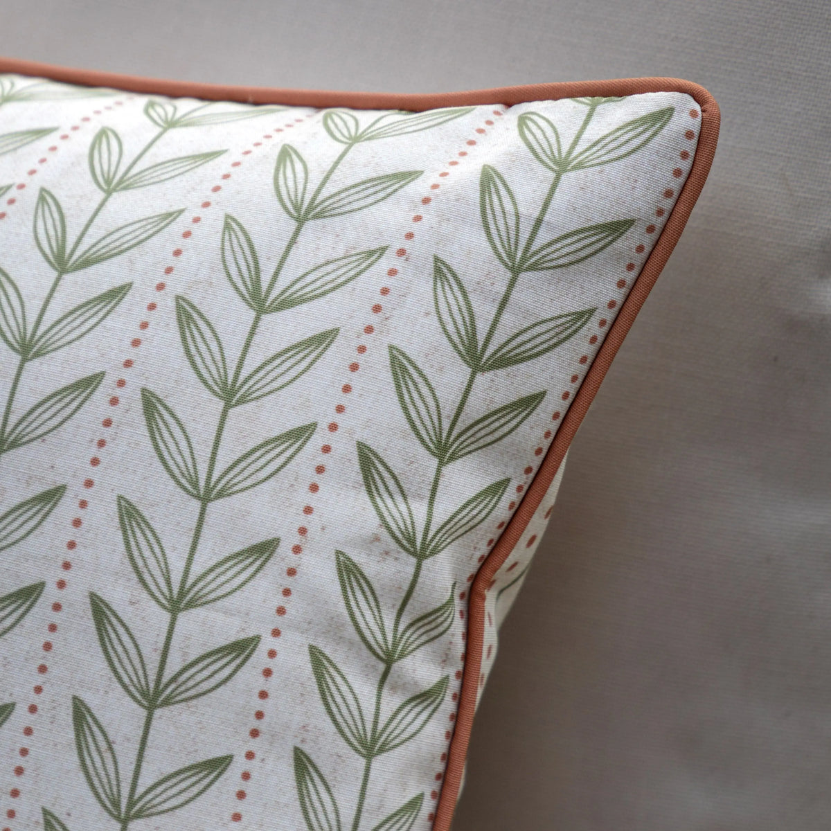 Bodhi Living Aurelian Cushion Olive House of Isabella UK