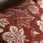 Bodhi Living Autumn Leaf Chenille Cushion Rust House of Isabella UK