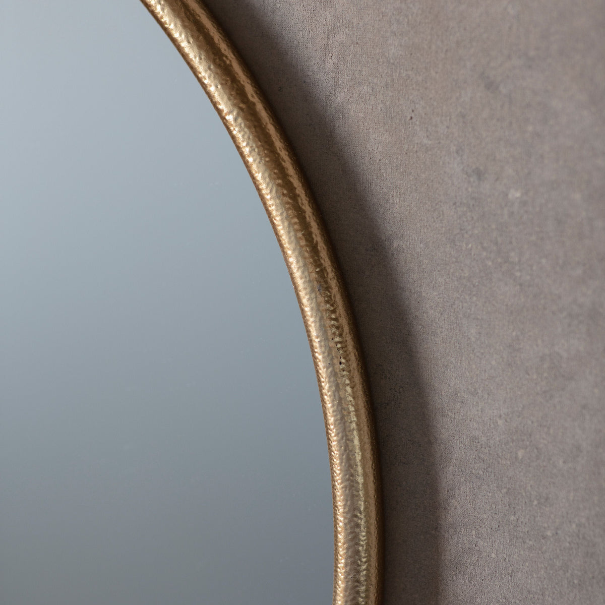 Barbon Gold Round Mirror - Large.