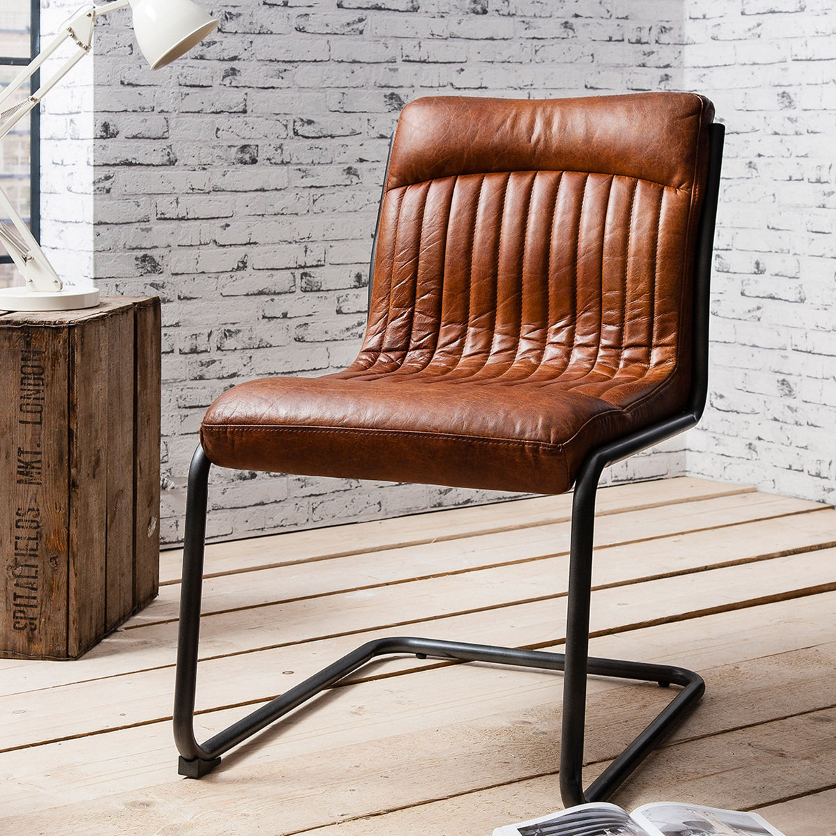 Bilbrook Leather Chair.