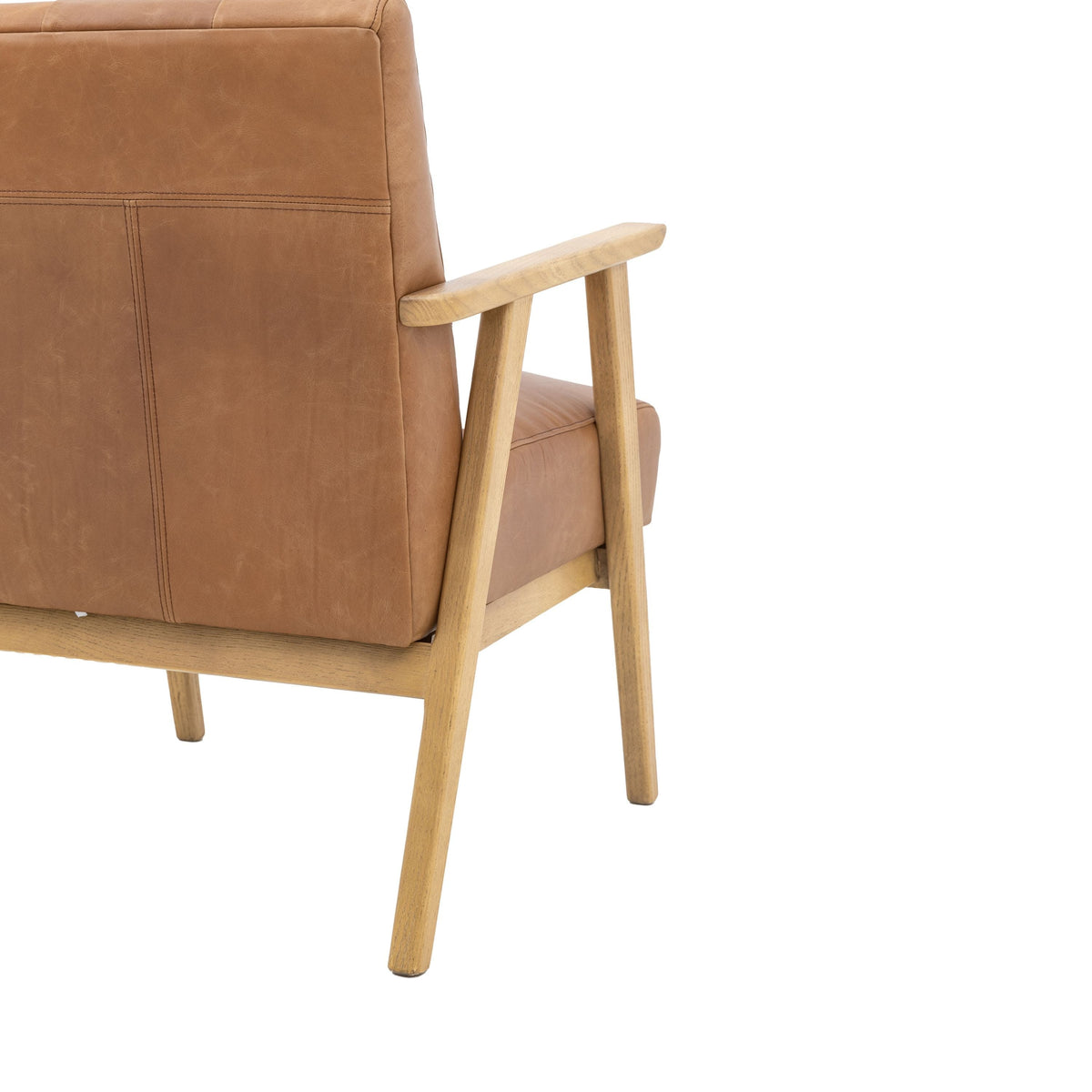 Bodhi Living BlackHallel Armchair Antique Brown Leather House of Isabella UK