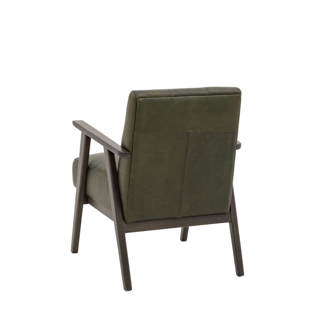 Bodhi Living BlackHallel Armchair Heritage Green Leather House of Isabella UK