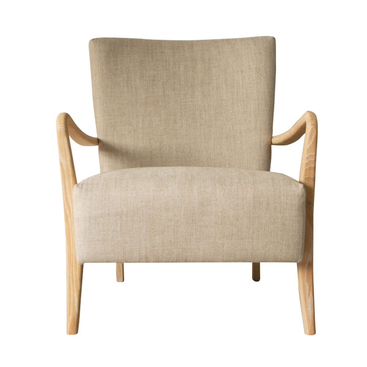 Bledlow Armchair Natural Linen.