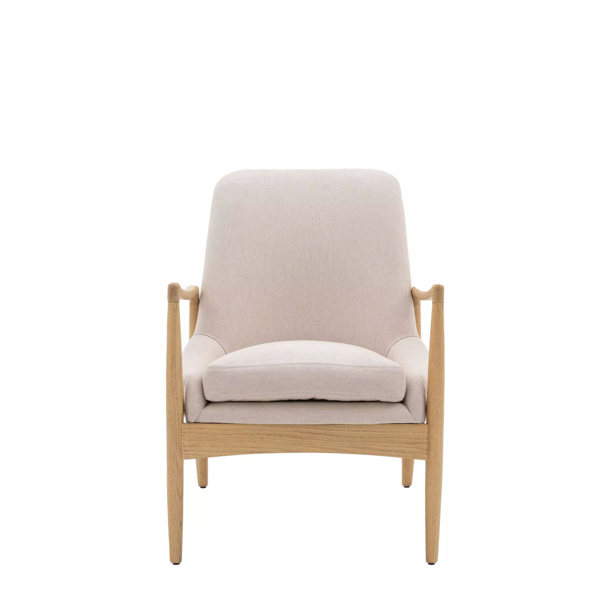 Bletchley Armchair Natural Linen.