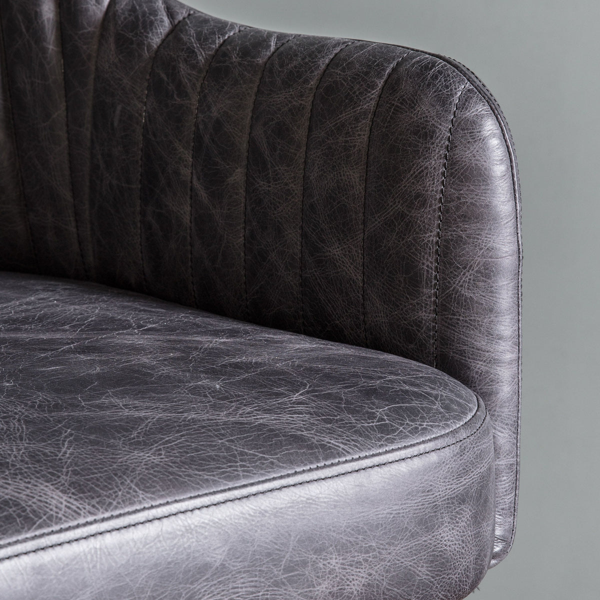 Bouth Swivel Chair Antique Ebony.