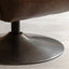Bodhi Living Bristol Swivel Chair Brown Leather House of Isabella UK