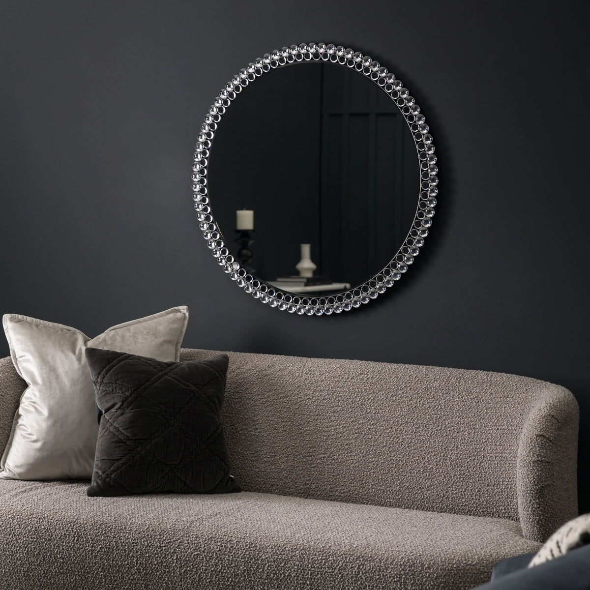 Burthwaite Round Mirror Large.