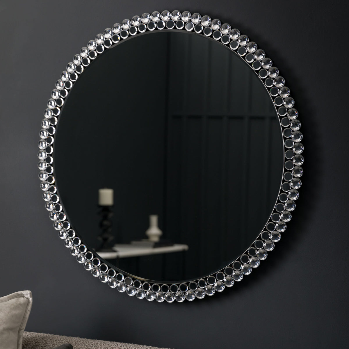 Burthwaite Round Mirror Large.
