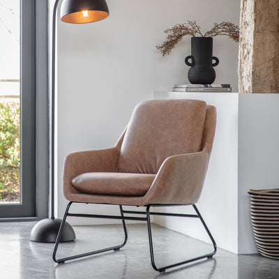 Bodhi Living Burtle Chair - Brown House of Isabella UK