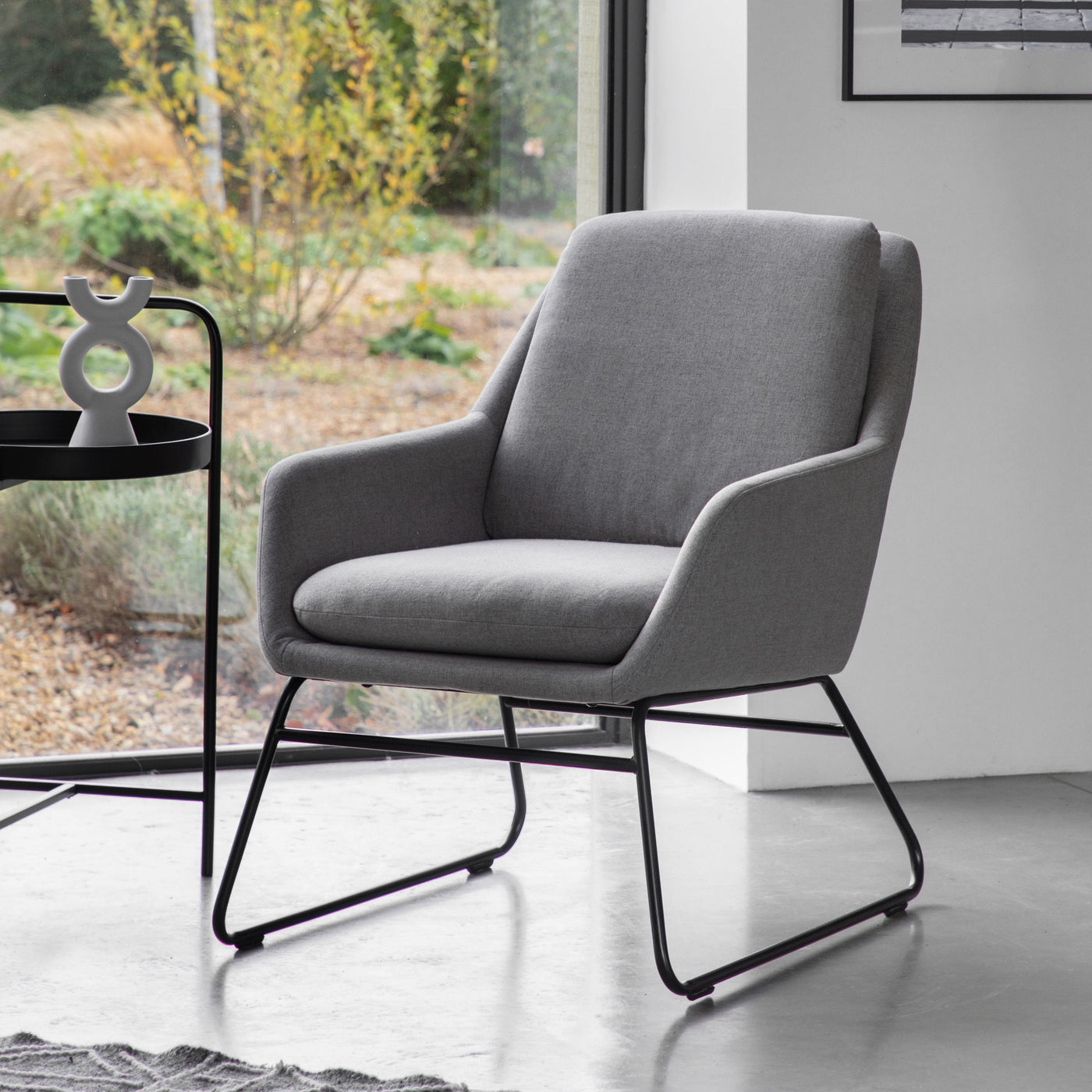 Bodhi Living Burtle Chair - Light Grey House of Isabella UK