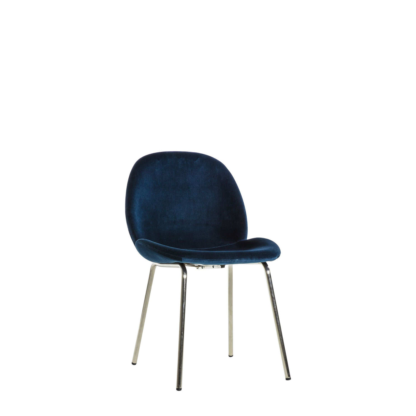 Bodhi Living Calenick Chair Petrol Blue Velvet (2pk) House of Isabella UK