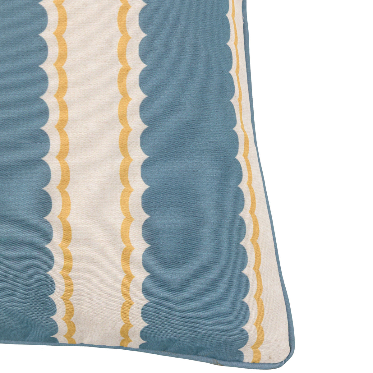Bodhi Living Calivana Cushion Blue and Ochre House of Isabella UK