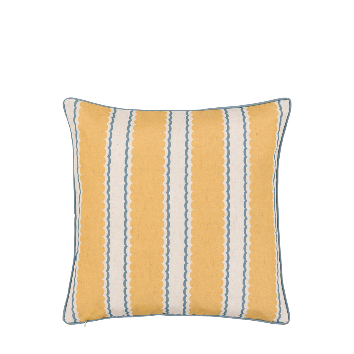 Bodhi Living Calivana Cushion Blue and Ochre House of Isabella UK