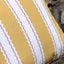 Bodhi Living Calivana Stripe Cushion Ochre and Pink House of Isabella UK