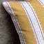 Bodhi Living Calivana Stripe Cushion Ochre and Pink House of Isabella UK