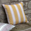 Bodhi Living Calivana Stripe Cushion Ochre and Pink House of Isabella UK