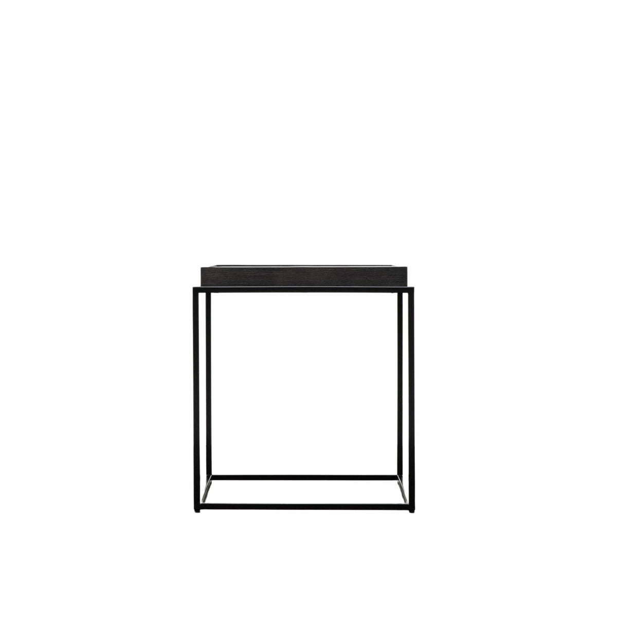 Calvo Tray Side Table Black.