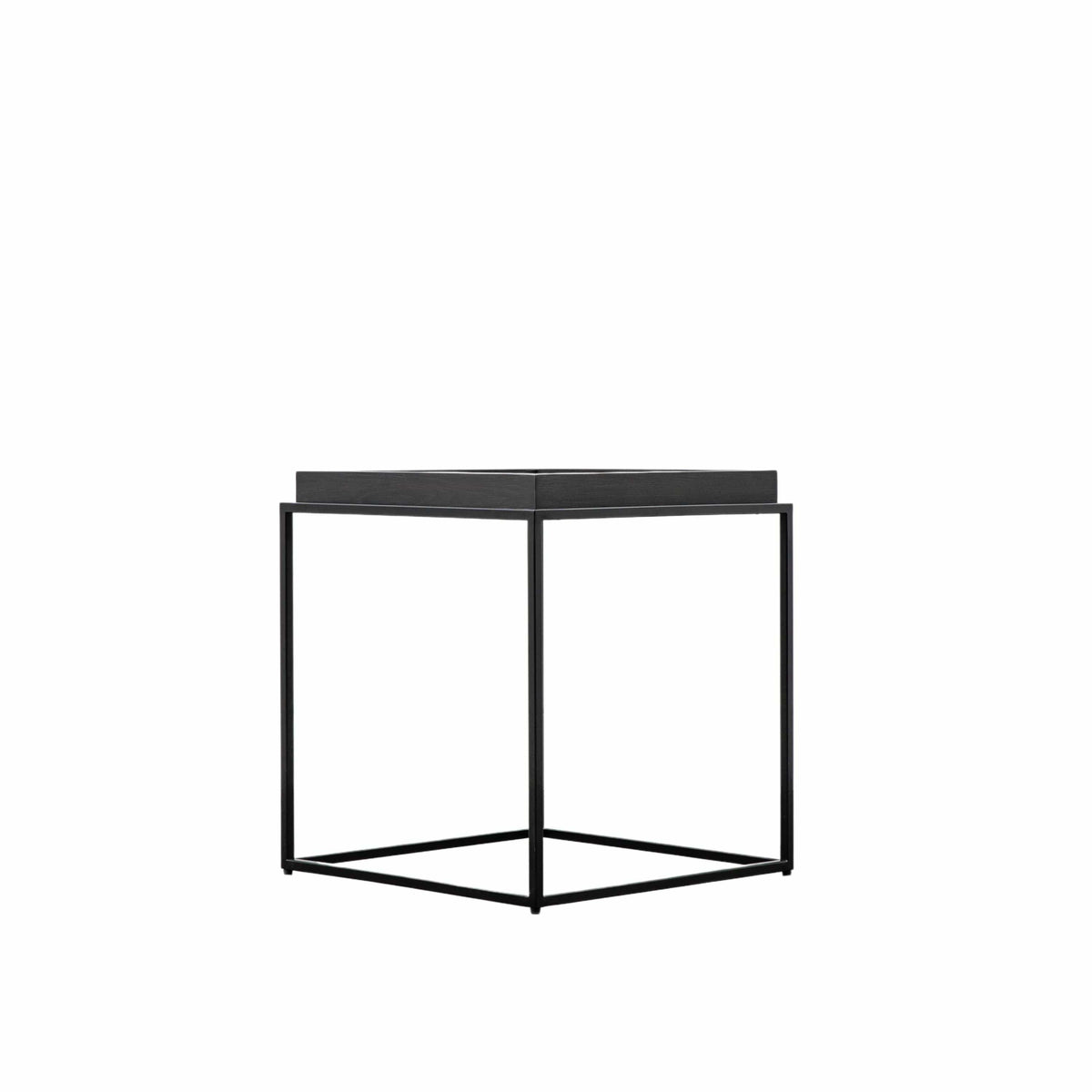Calvo Tray Side Table Black.