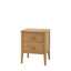 Bodhi Living Camden 2 Drawer Bedside Natural House of Isabella UK