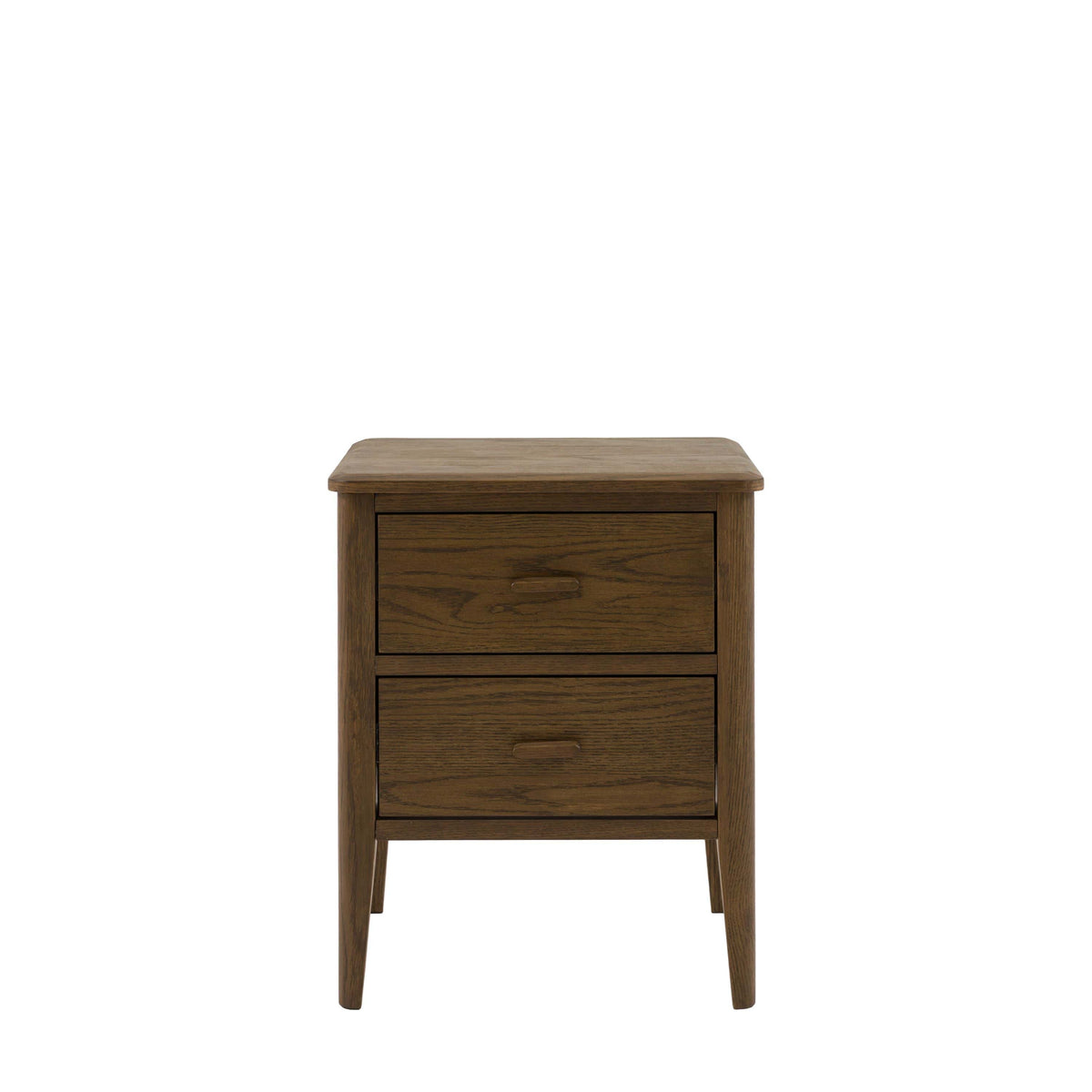 Bodhi Living Camden 2 Drawer Bedside Walnut House of Isabella UK