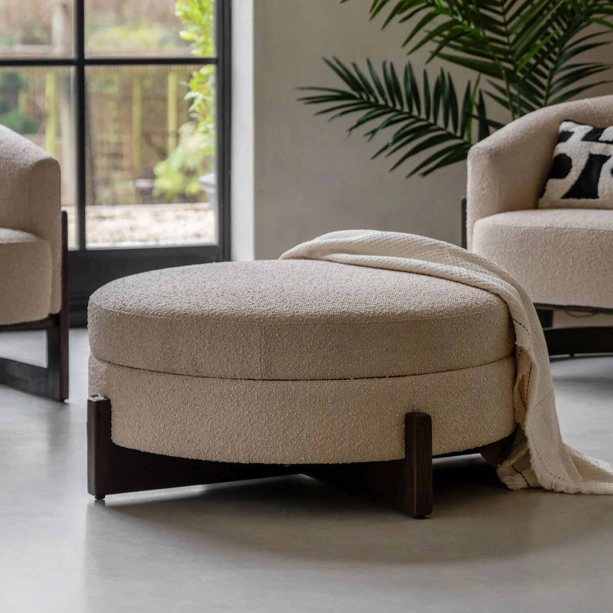 Bodhi Living Cercola Footstool House of Isabella UK
