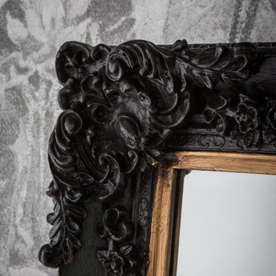 Bodhi Living Chalkway Mirror Antique Black House of Isabella UK