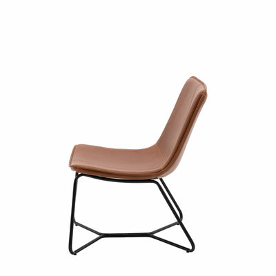 Bodhi Living Chardleigh Lounge Chair - Brown House of Isabella UK