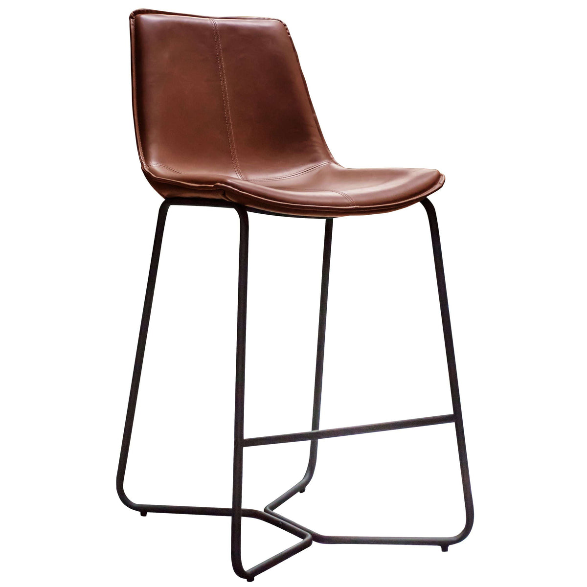 Charlton Stool Brown.