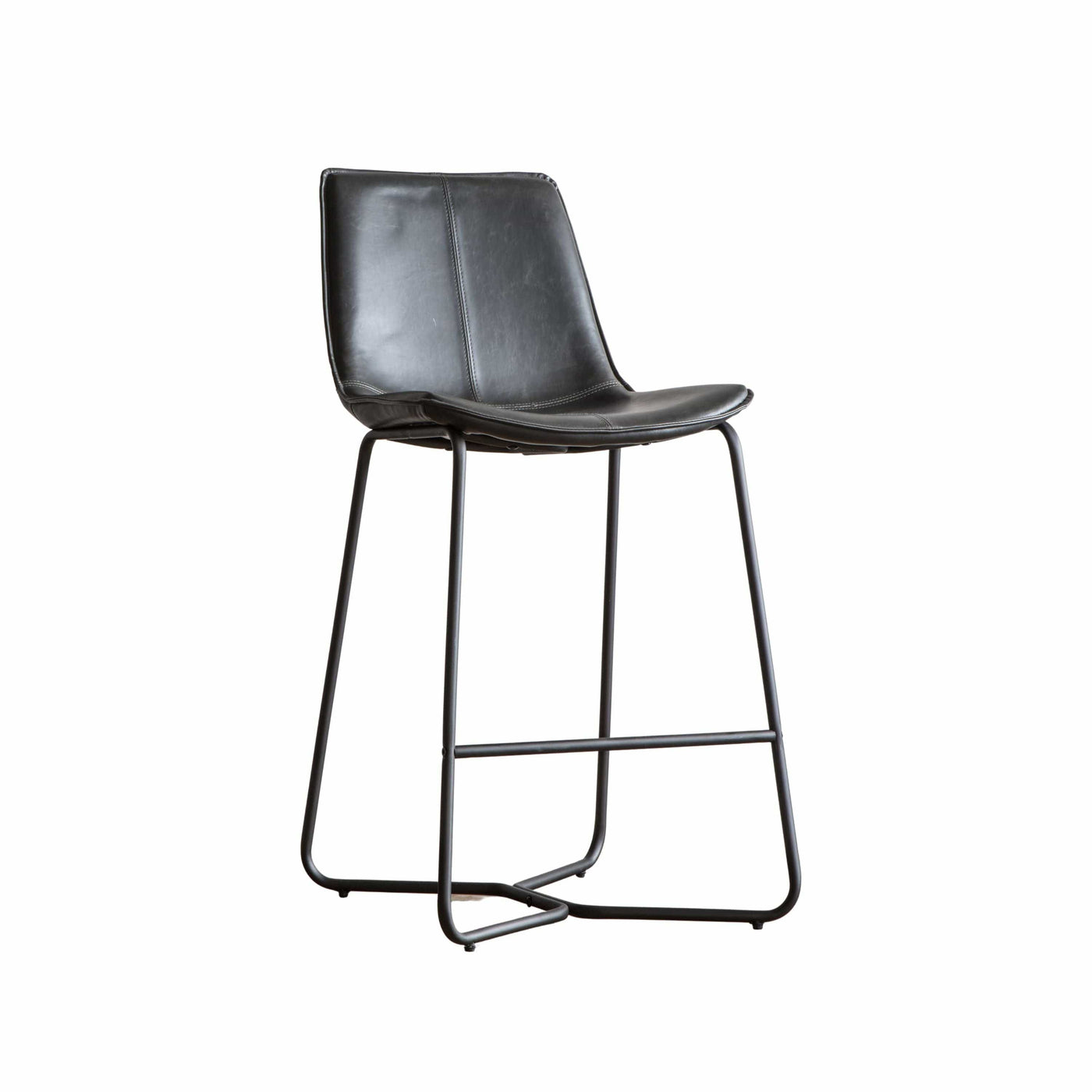 Bodhi Living Charlton Stool Charcoal House of Isabella UK