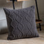Bodhi Living Chenille Cable Cushion Grey House of Isabella UK