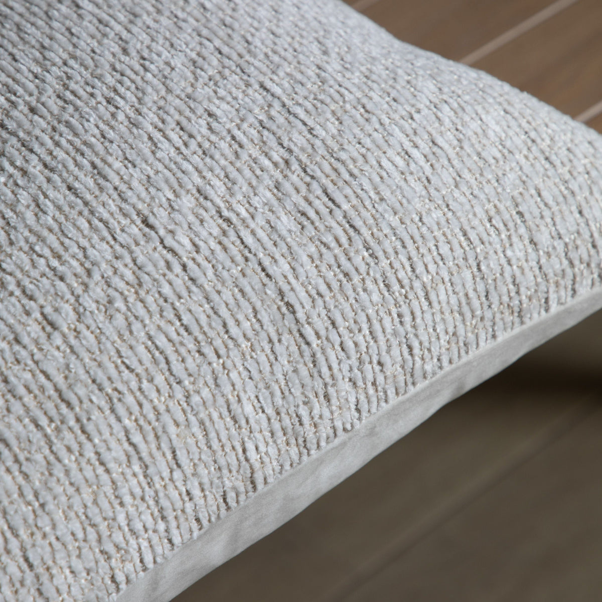 Bodhi Living Chenille Cushion Natural House of Isabella UK