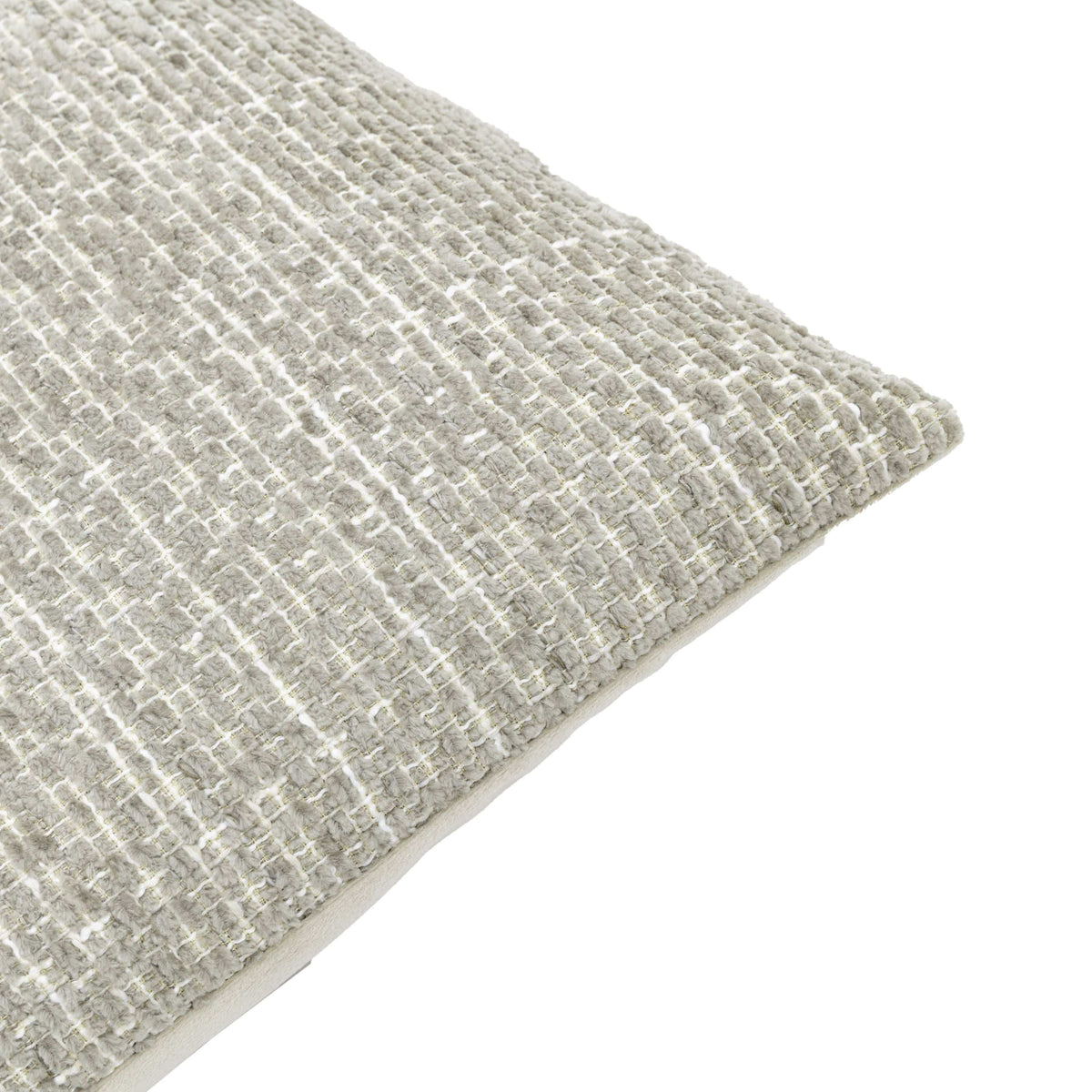 Bodhi Living Chenille Cushion Taupe House of Isabella UK
