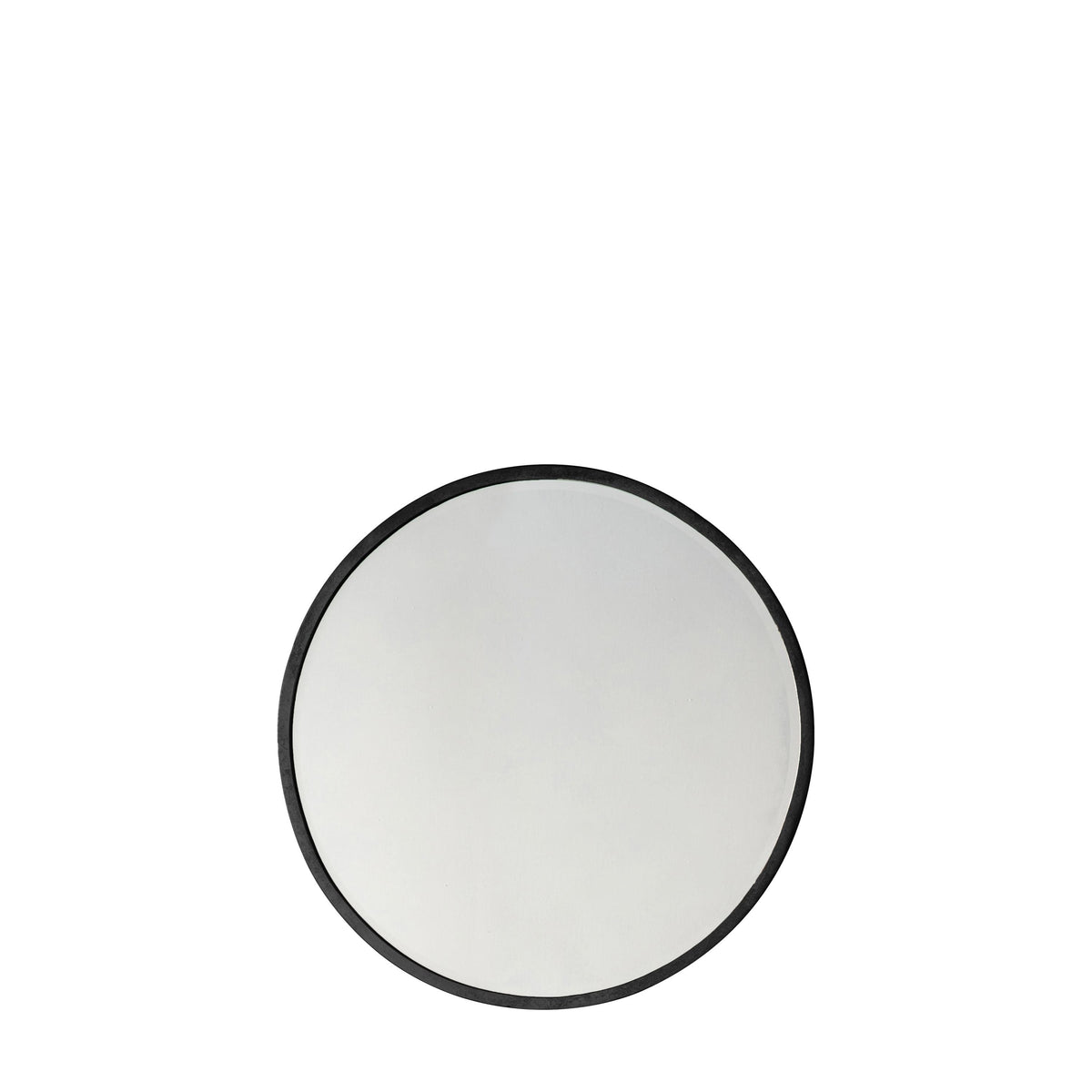 Chichester Round Mirror Black.