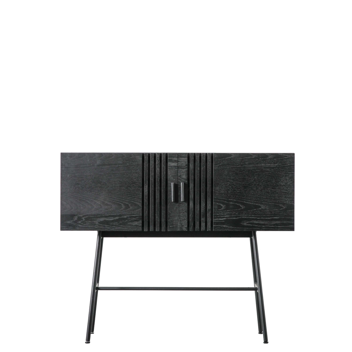 Chivery 2 Door Sideboard Black 1200x420x970mm.