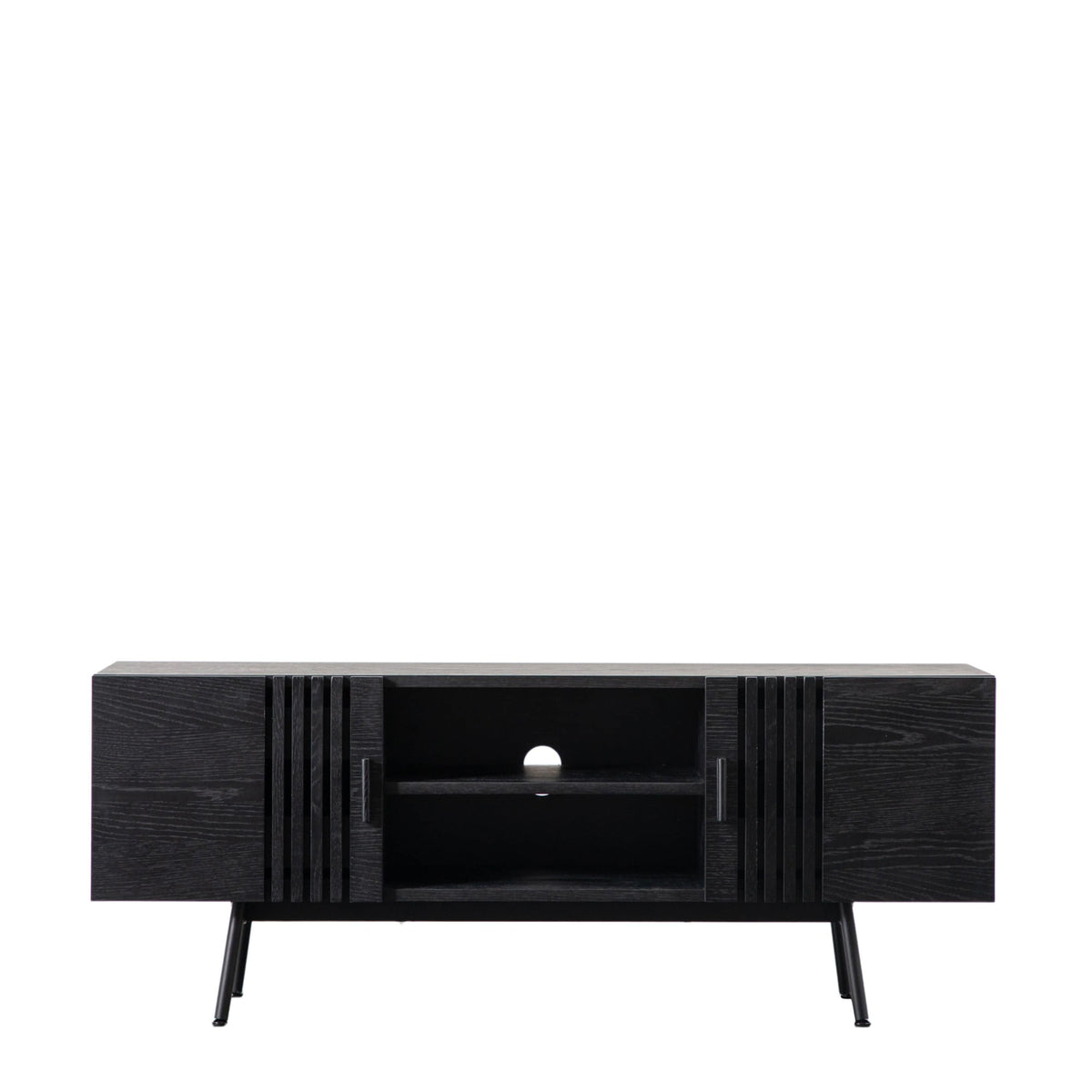 Chivery Media Unit Black 1400x420x550mm.