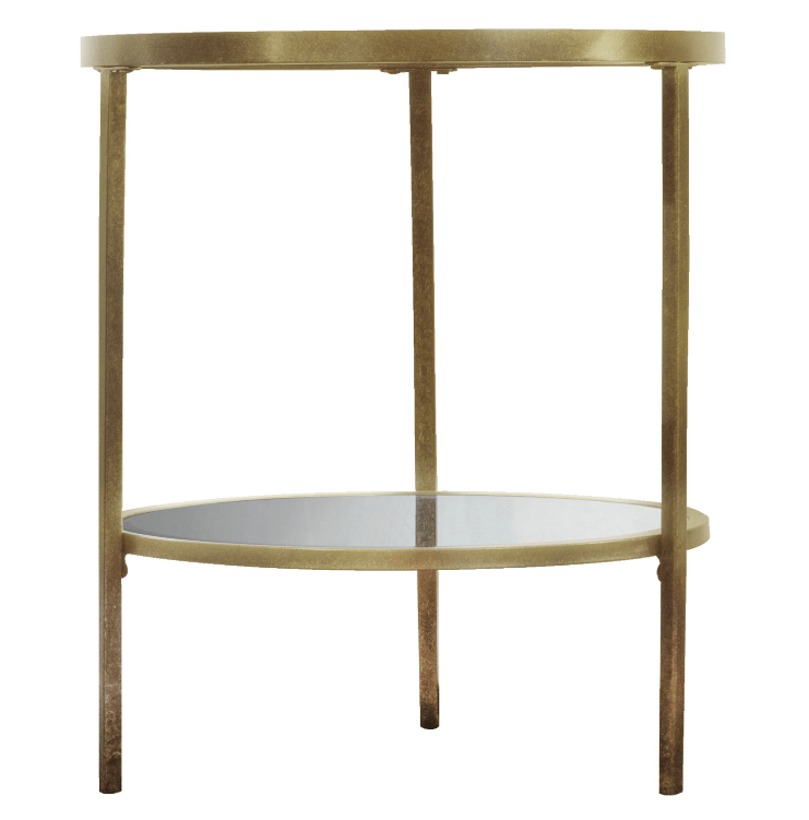 Cinderford Side Table Champagne.