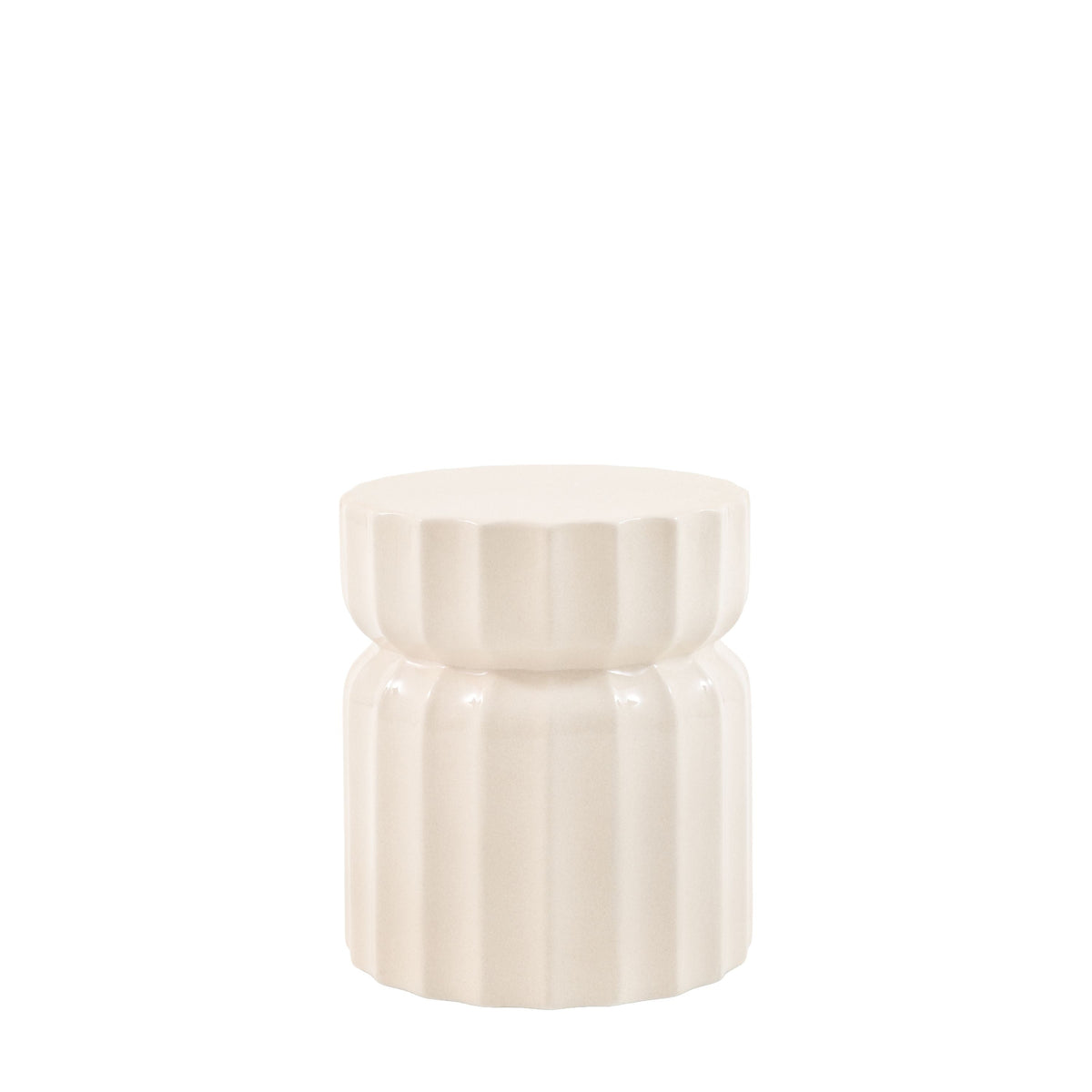 Bodhi Living Cirella Side Table Cream House of Isabella UK