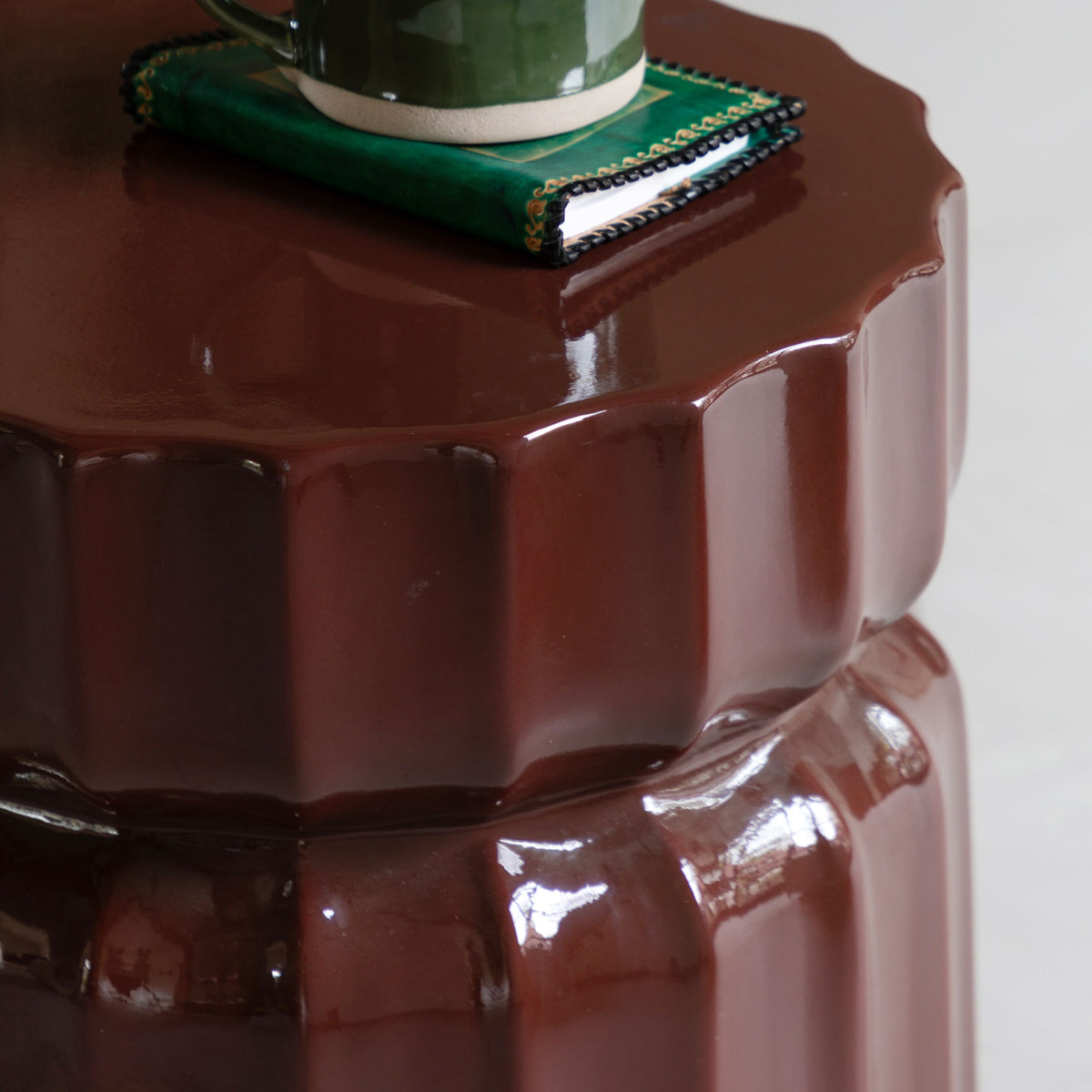 Bodhi Living Cirella Side Table Rust House of Isabella UK