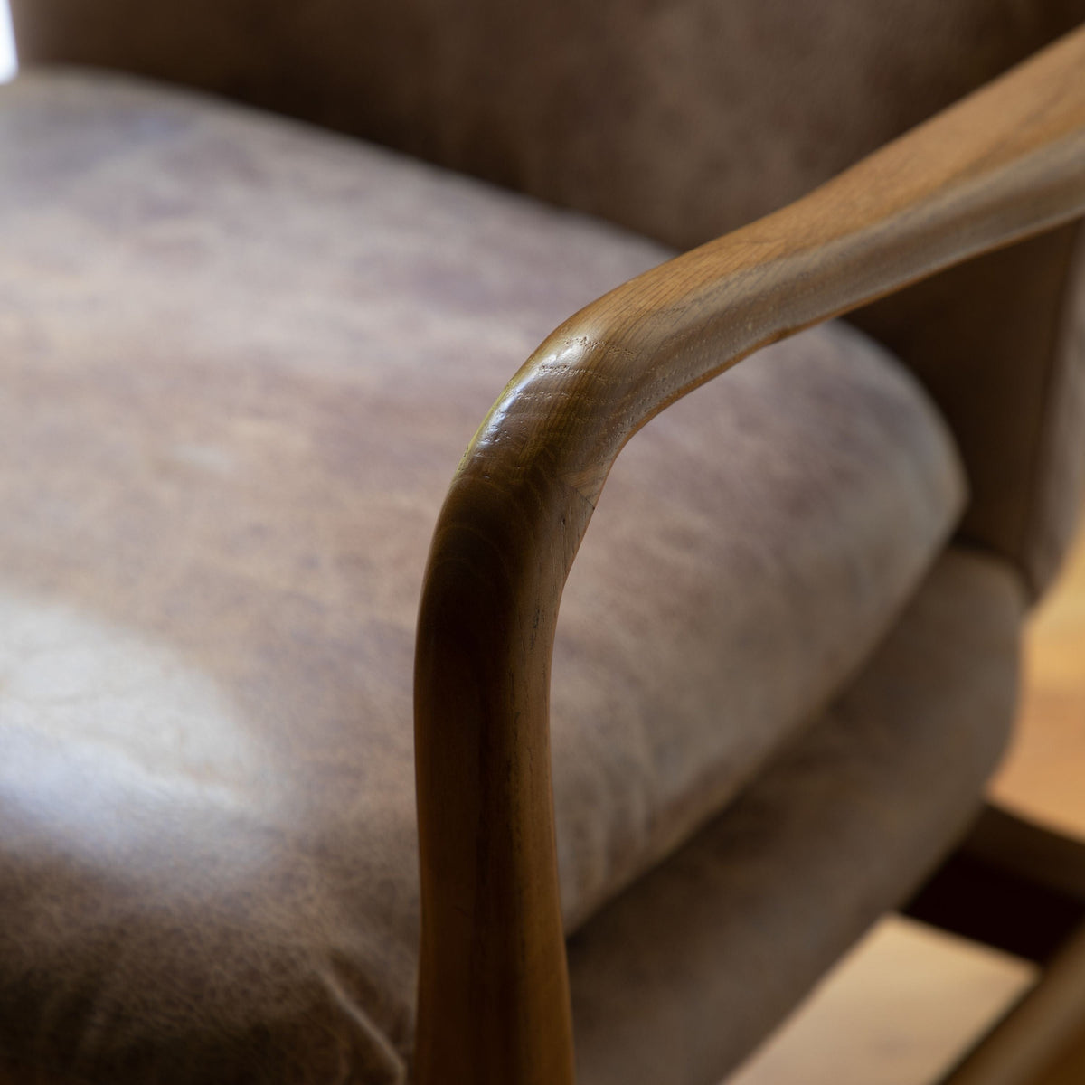 Cockpole Armchair - Brown.