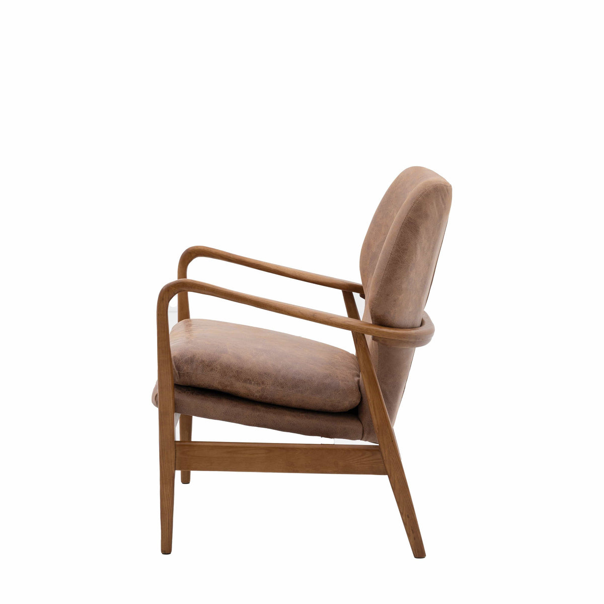 Cockpole Armchair - Brown.