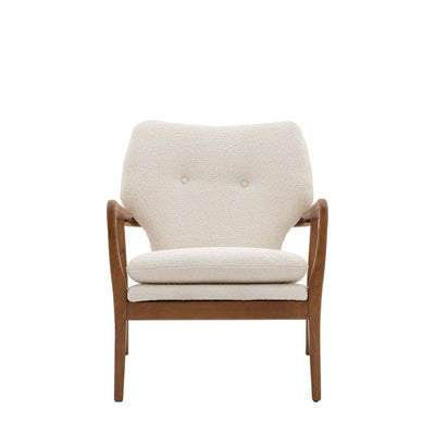 Bodhi Living Cockpole Armchair - Cream House of Isabella UK