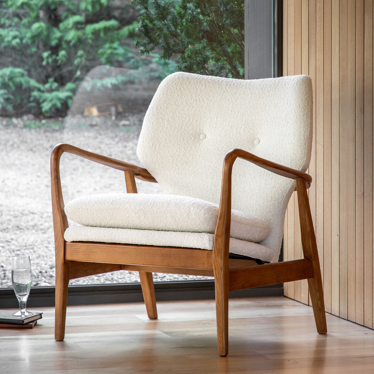 Cockpole Armchair - Cream.