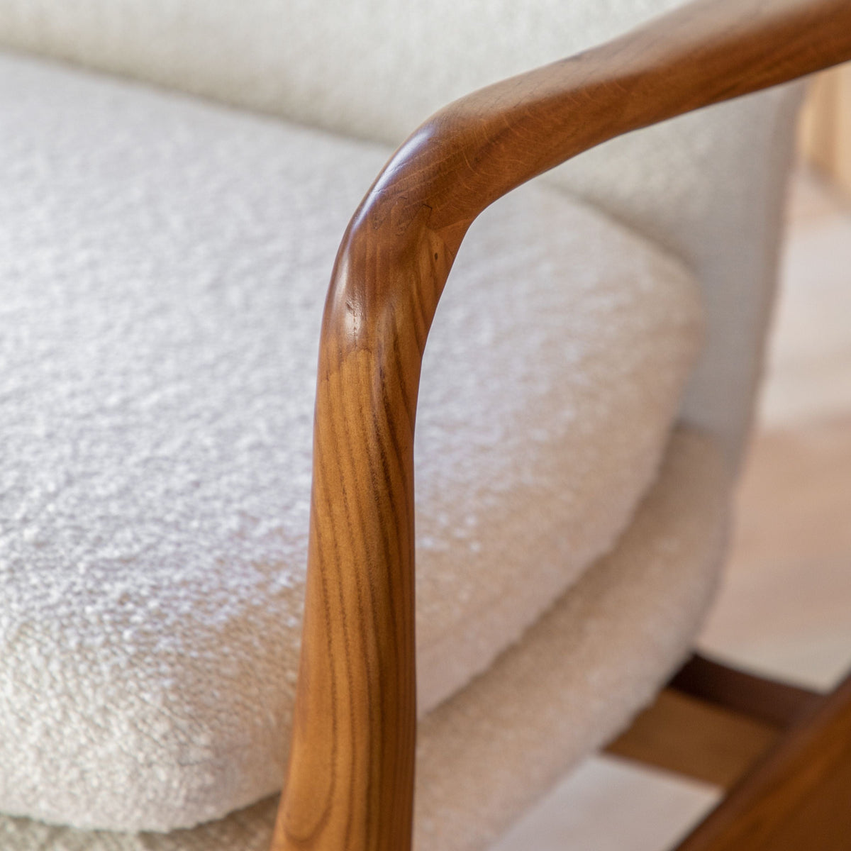 Cockpole Armchair - Cream.