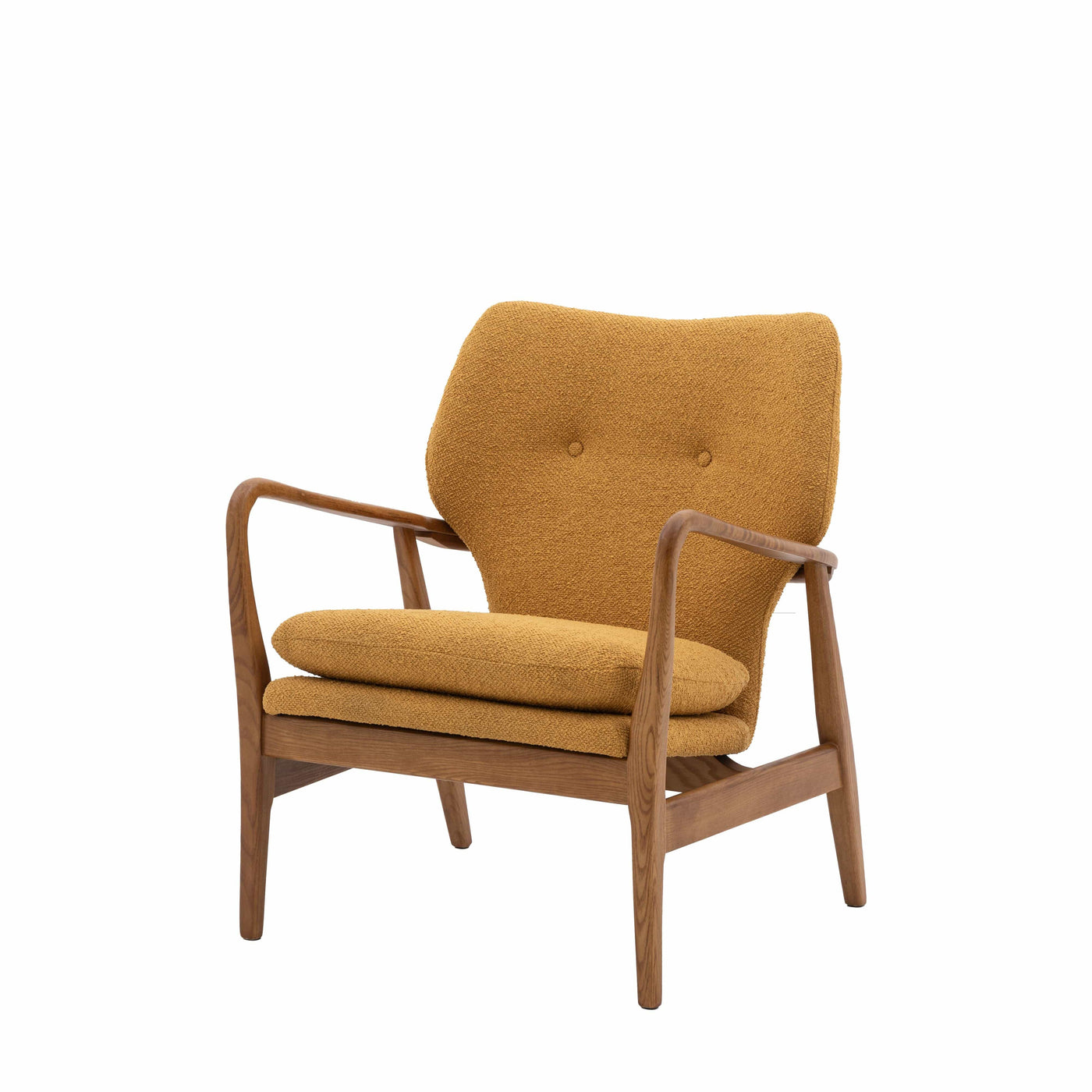 Bodhi Living Cockpole Armchair - Ochre House of Isabella UK