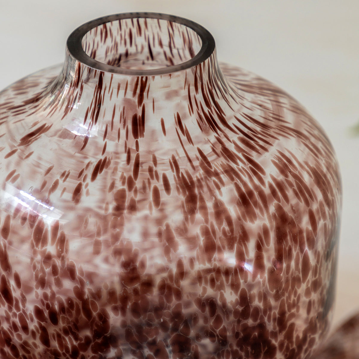 Bodhi Living Confetti Vase Brown Small House of Isabella UK