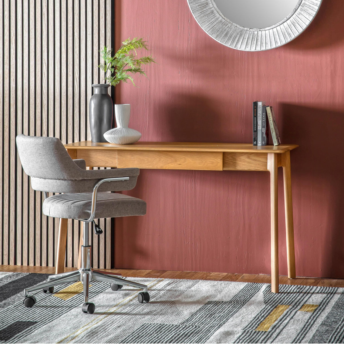 Cumbrian 1 Drawer Desk.