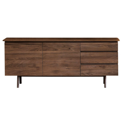 Bodhi Living Cumbrian 2 Door / 3 Drawer Sideboard Walnut House of Isabella UK