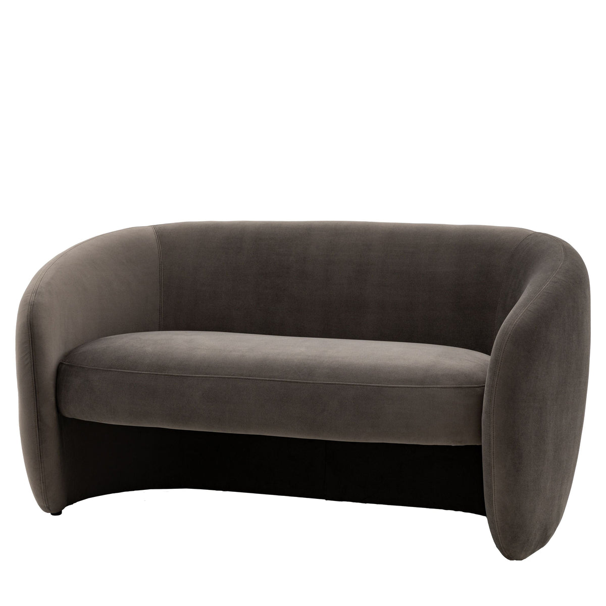 Curvo 2 Seater Sofa Espresso.