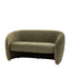 Bodhi Living Curvo 2 Seater Sofa Moss Green House of Isabella UK