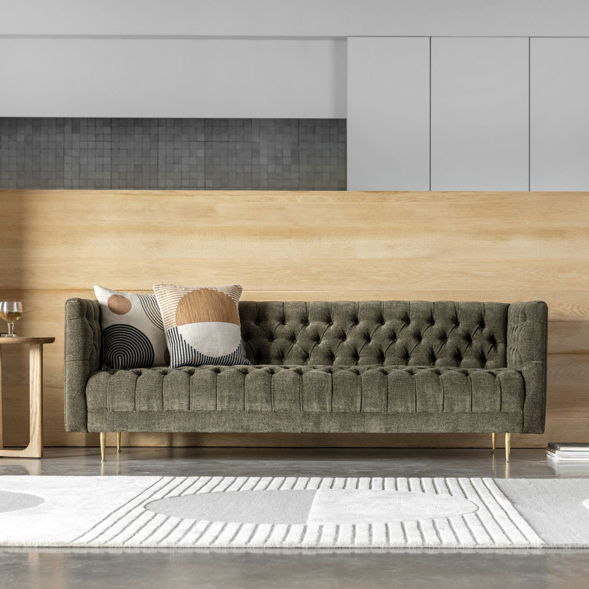 Dalton Sofa Moss Green.